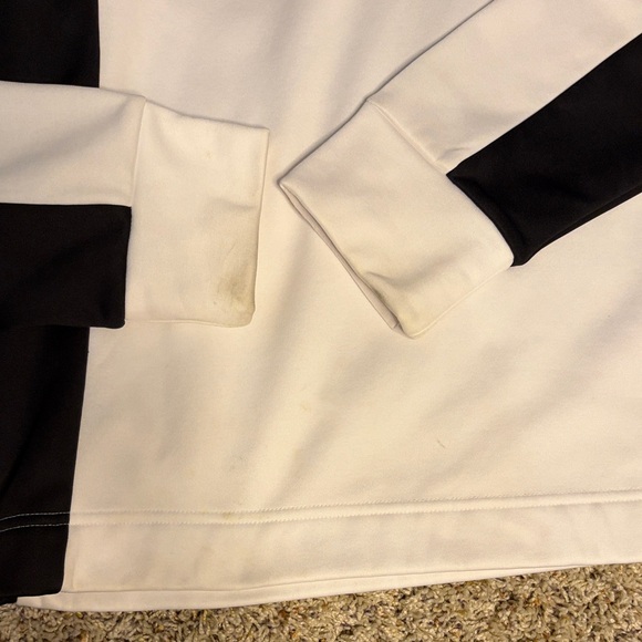 Callaway White & Black Performance Quarter-Zip Pullover - Picture 3 of 3